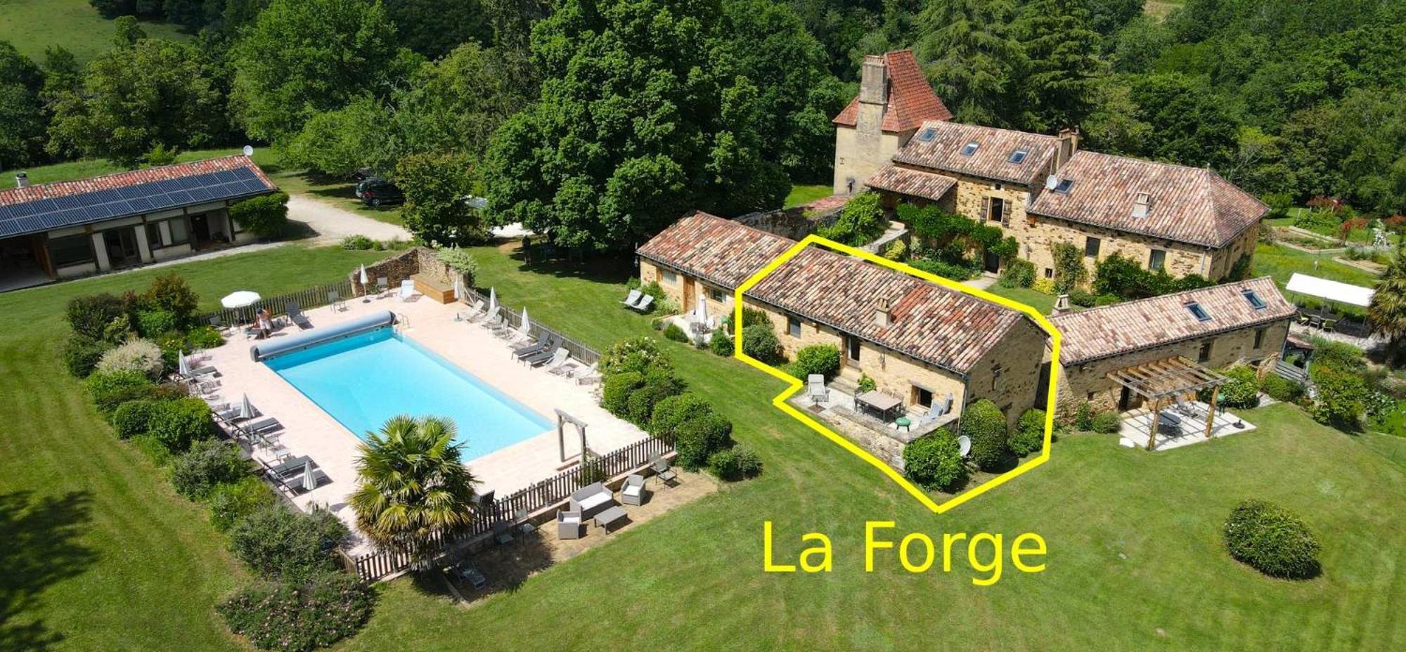 Domaine De Cournet Haut, A 17Th Century Property Set On A Calm, Idyllic Domain With Pool, Tennis, Bikes And More Les Vauries Εξωτερικό φωτογραφία