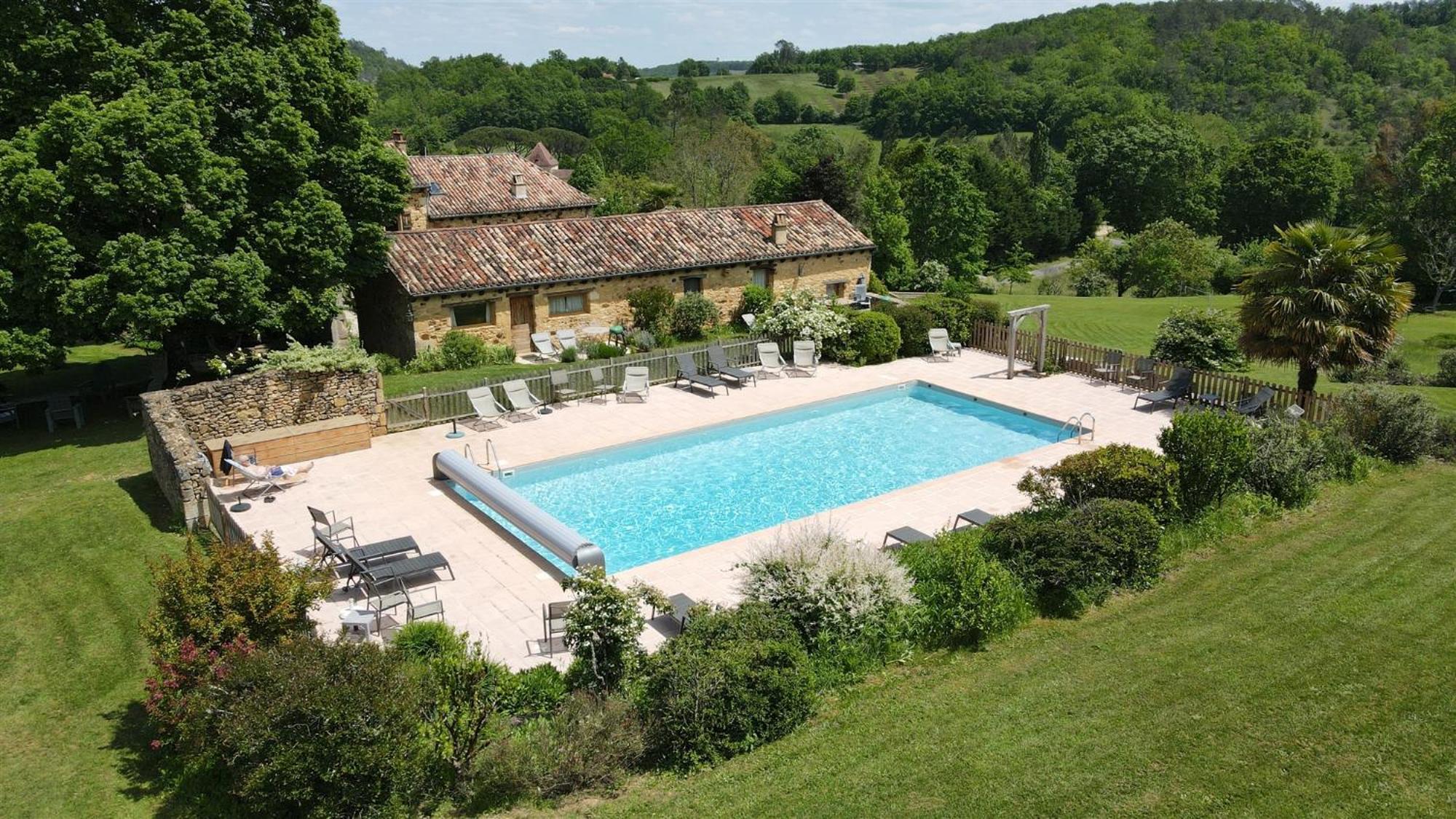 Domaine De Cournet Haut, A 17Th Century Property Set On A Calm, Idyllic Domain With Pool, Tennis, Bikes And More Les Vauries Εξωτερικό φωτογραφία