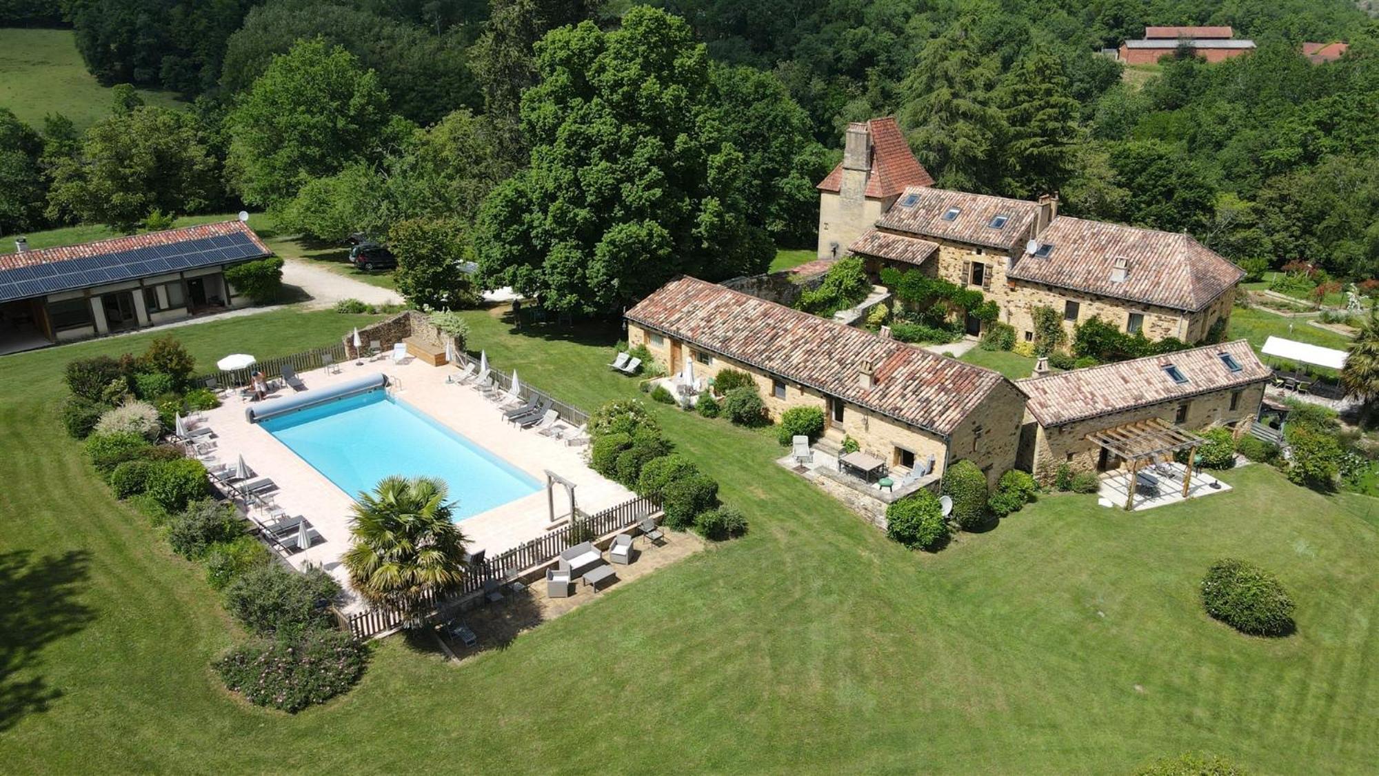 Domaine De Cournet Haut, A 17Th Century Property Set On A Calm, Idyllic Domain With Pool, Tennis, Bikes And More Les Vauries Εξωτερικό φωτογραφία