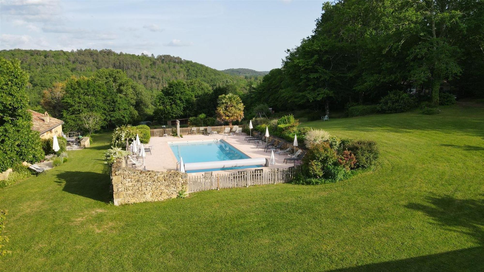 Domaine De Cournet Haut, A 17Th Century Property Set On A Calm, Idyllic Domain With Pool, Tennis, Bikes And More Les Vauries Εξωτερικό φωτογραφία